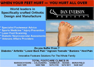 Don't let your feet limit your enjoyment of life. Dan Everson Podiatry