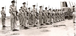 On parade, Ubon 1967, courtesy of The Electronic Blue Beret