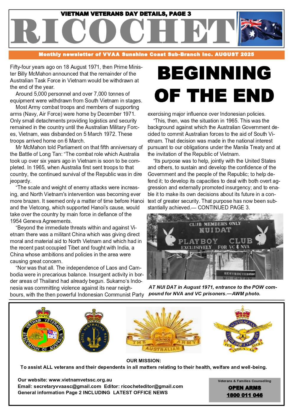 Ricochet August 2025