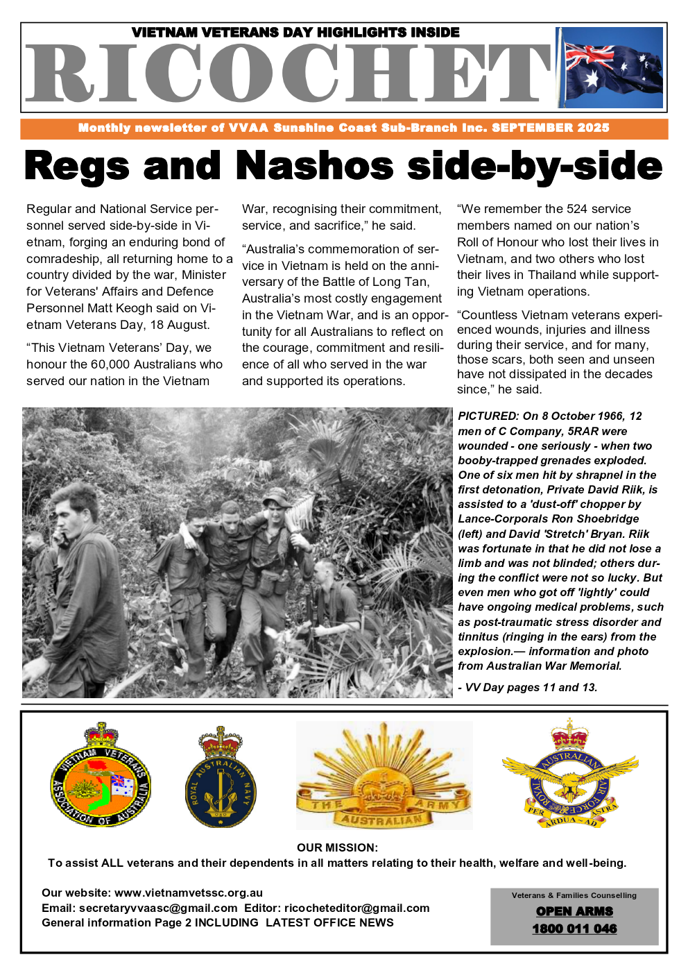 Ricochet – September 2025