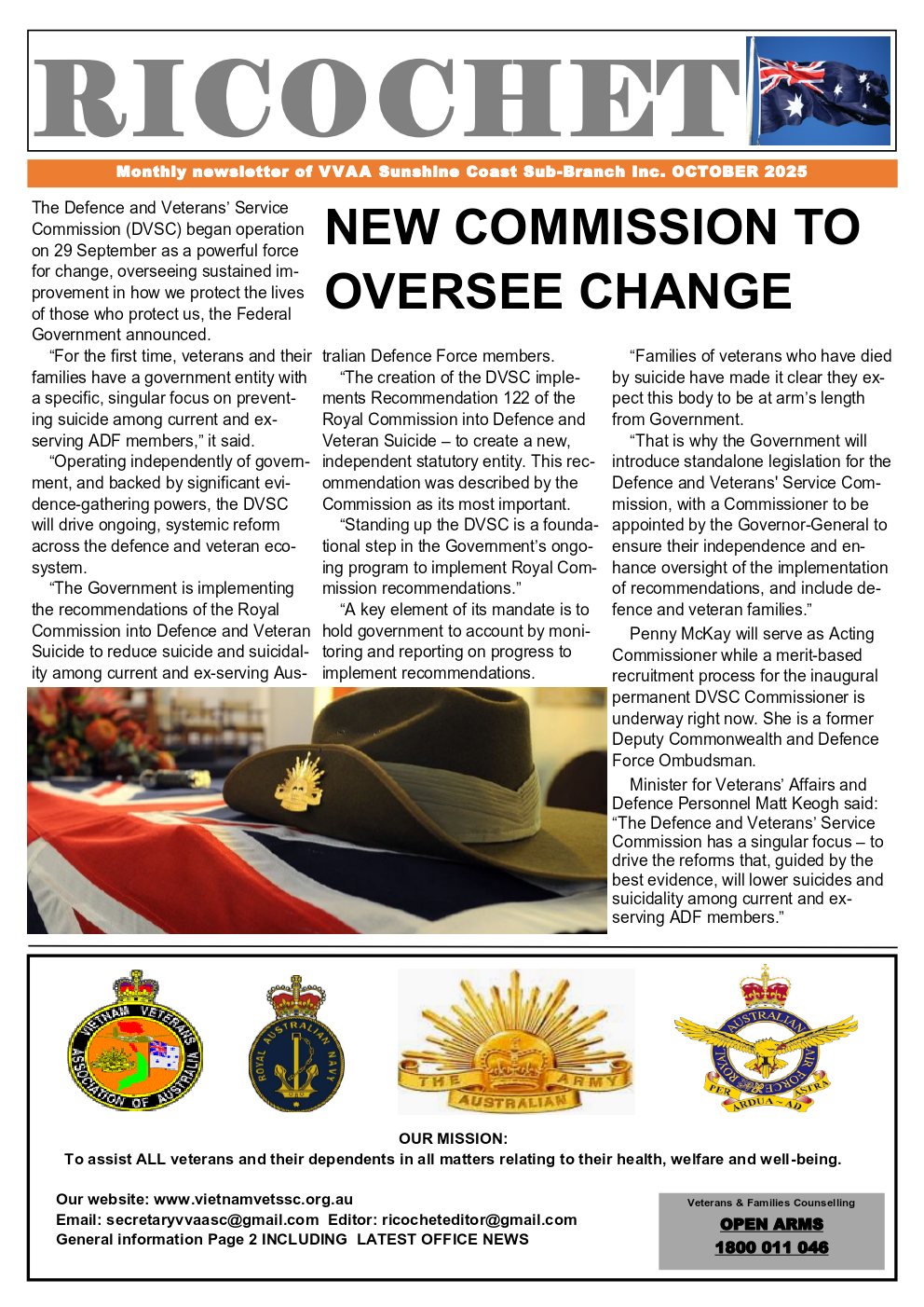 Ricochet – October 2025