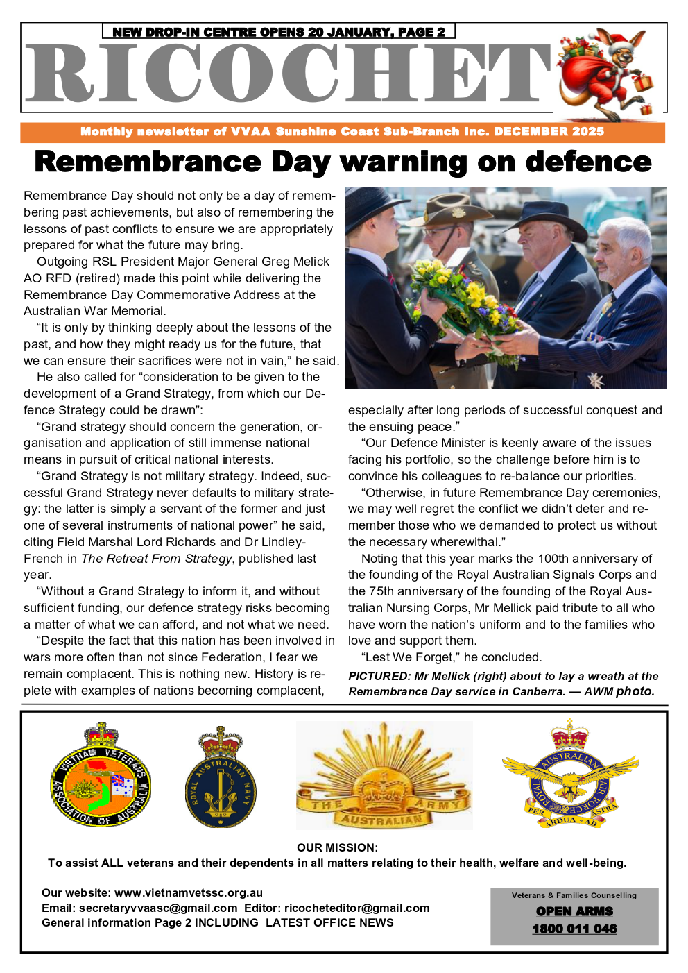 Ricochet – December 2025